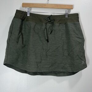 Alpine design women's skort‎ water green XL NWT Forest Night